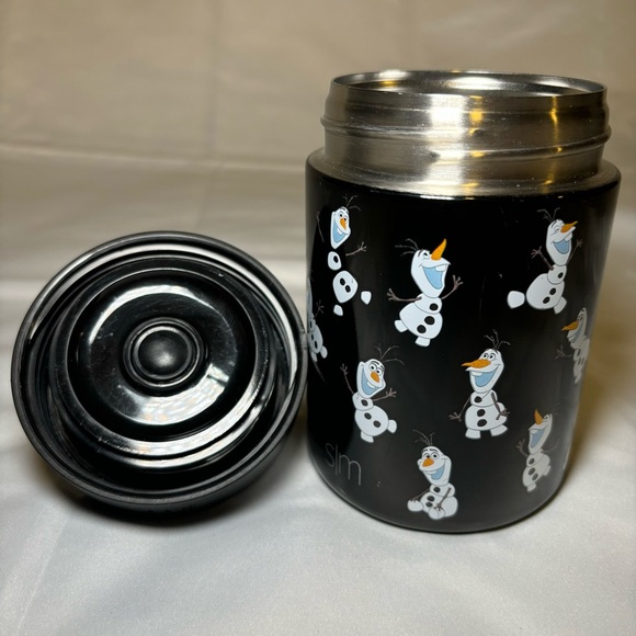 Simply Modern Frozen Olaf 12oz Food Container Hot Cold Food Storage School Kids - Picture 9 of 12